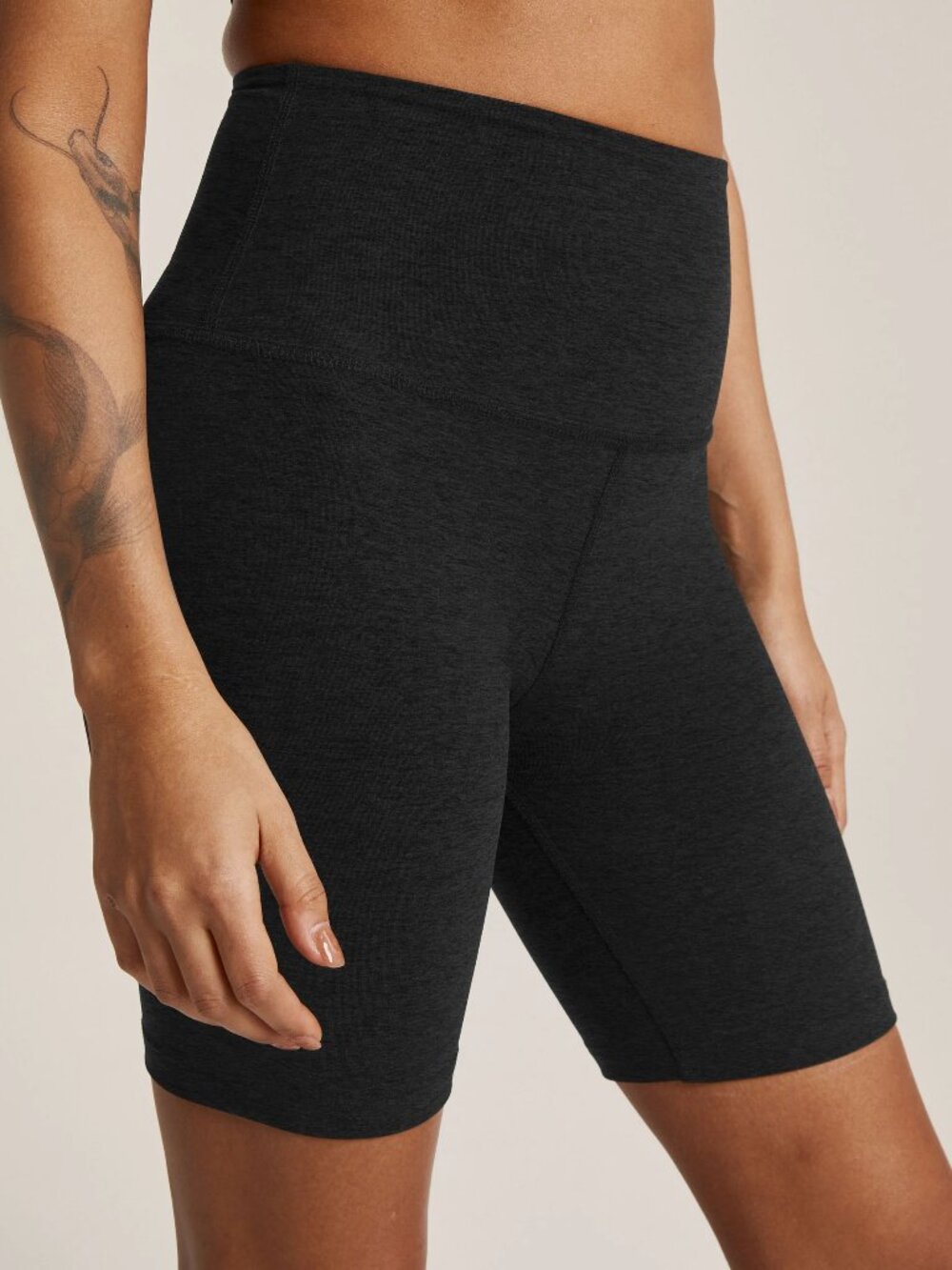 Beyond Yoga Women's Spacedye™ 7" Biker Short Darkest Night Size XS